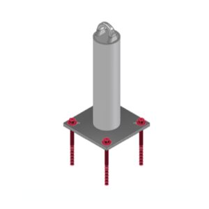 THROUGH BOLT ROOF ANCHOR