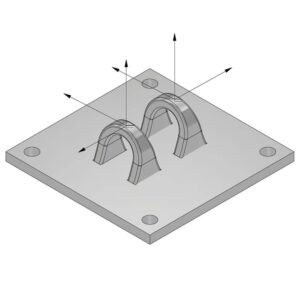 PATENTED DUAL POINT WALL ANCHOR